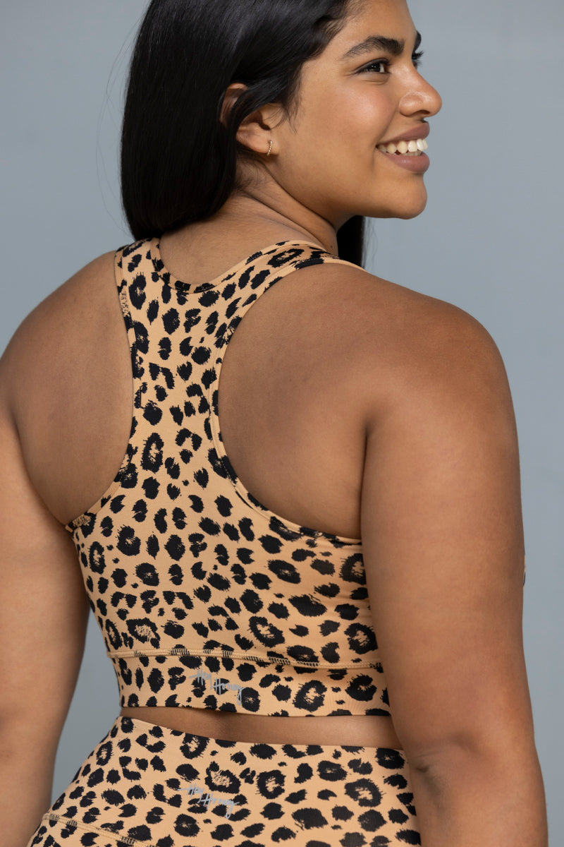 hey-honey-classic-racerback-bra-leo-biscuit-sport-bh-leo image 3