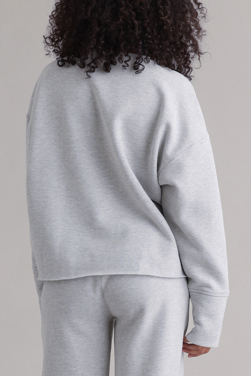hey-honey-classic-cozy-sweat-grey-melange-set-2-teilig image 5