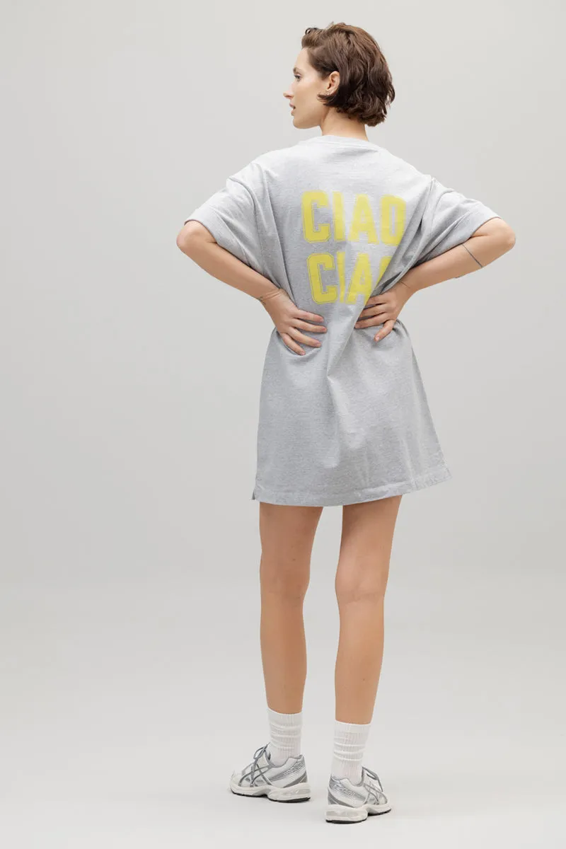 hey-honey-classic-shirt-dress-ciao-ciao-grey-baumwollkleid image 1