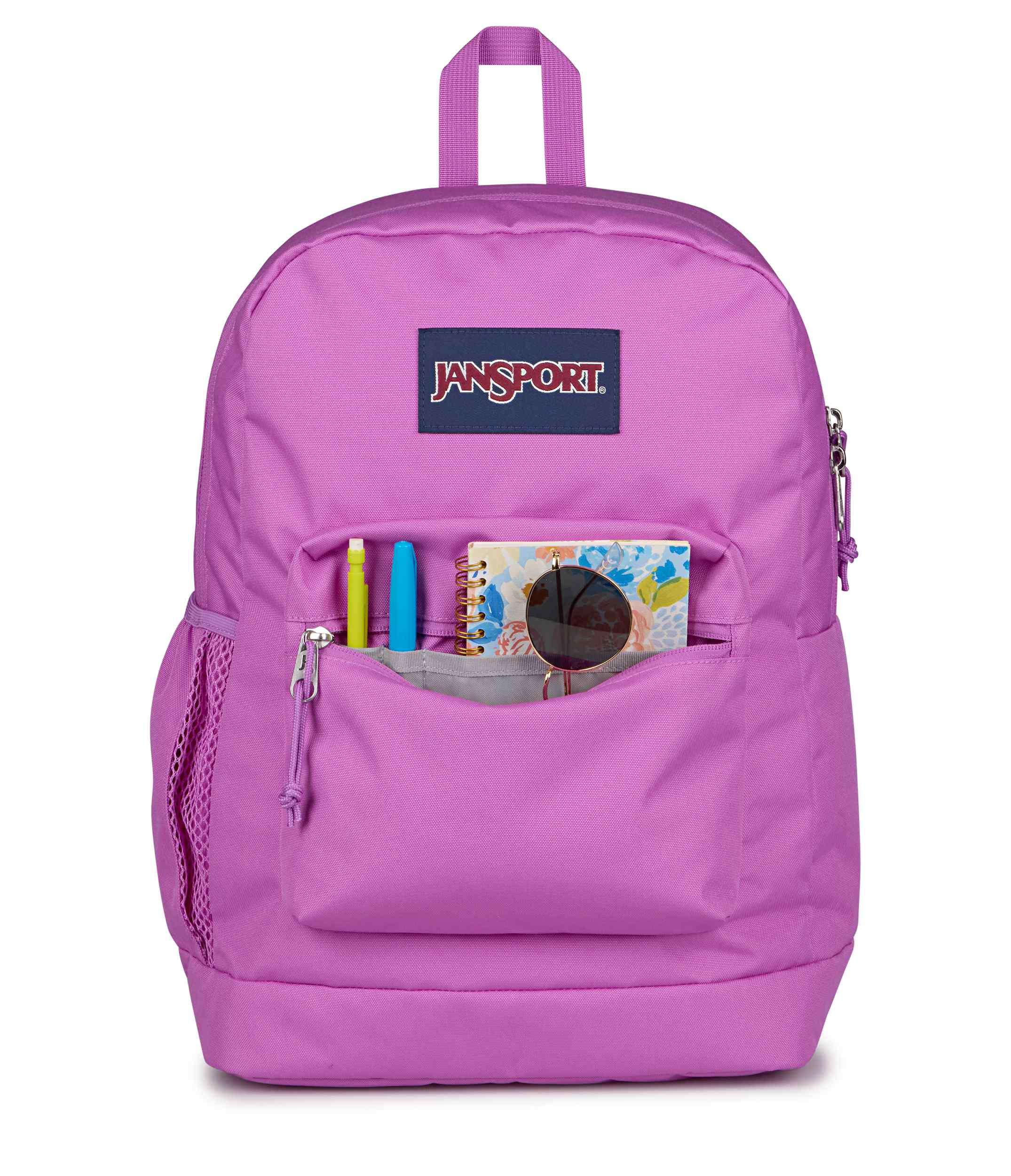 jansport-cross-town-plus-rucksack-digital-fuchsia-laptopfach image 7