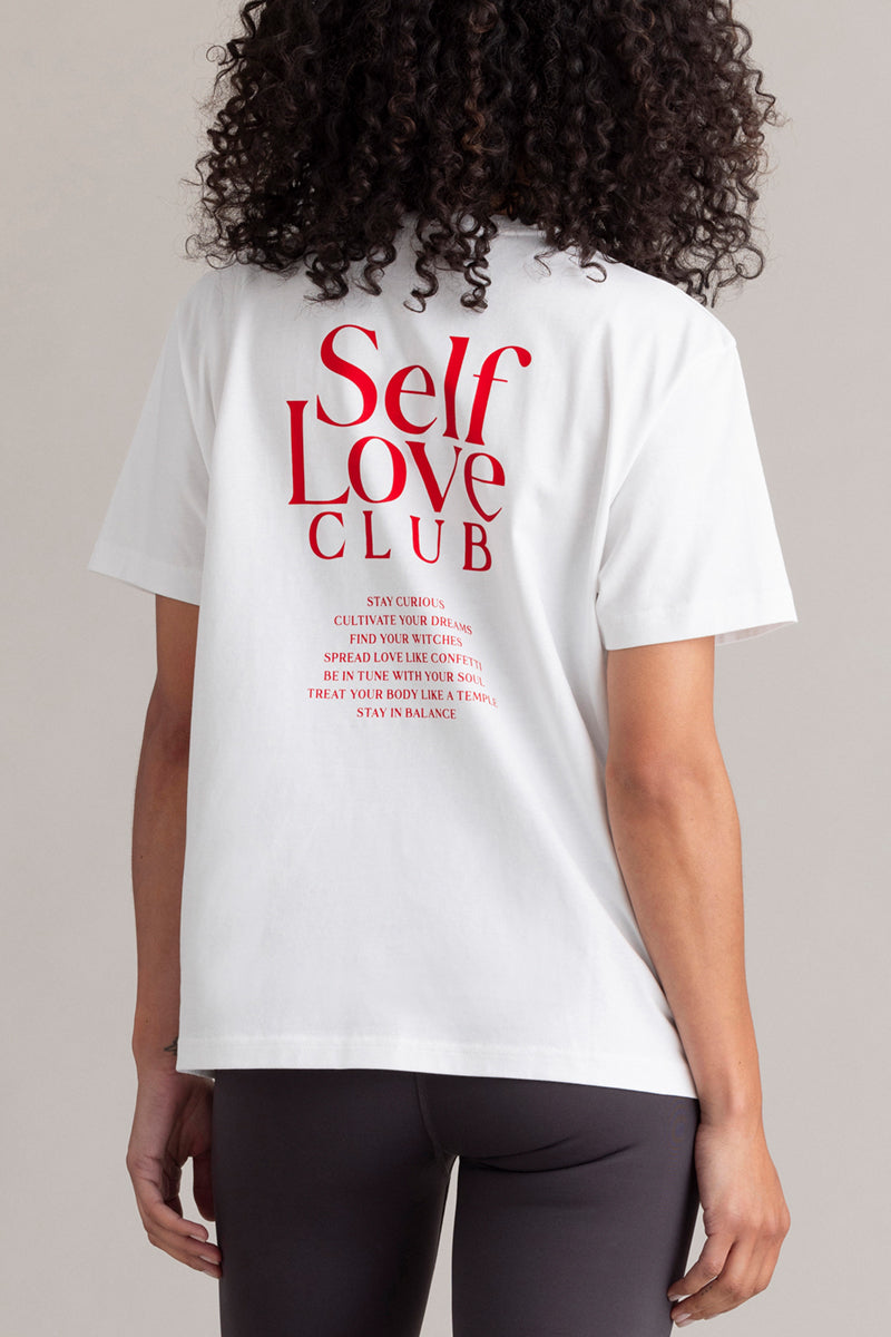 hey-honey-classic-t-shirt-self-love-white-oversize-baumwolle image 5