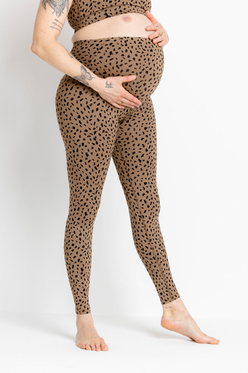 hey-honey-classic-maternity-leggings-lessismore-caribou-umstand image 3