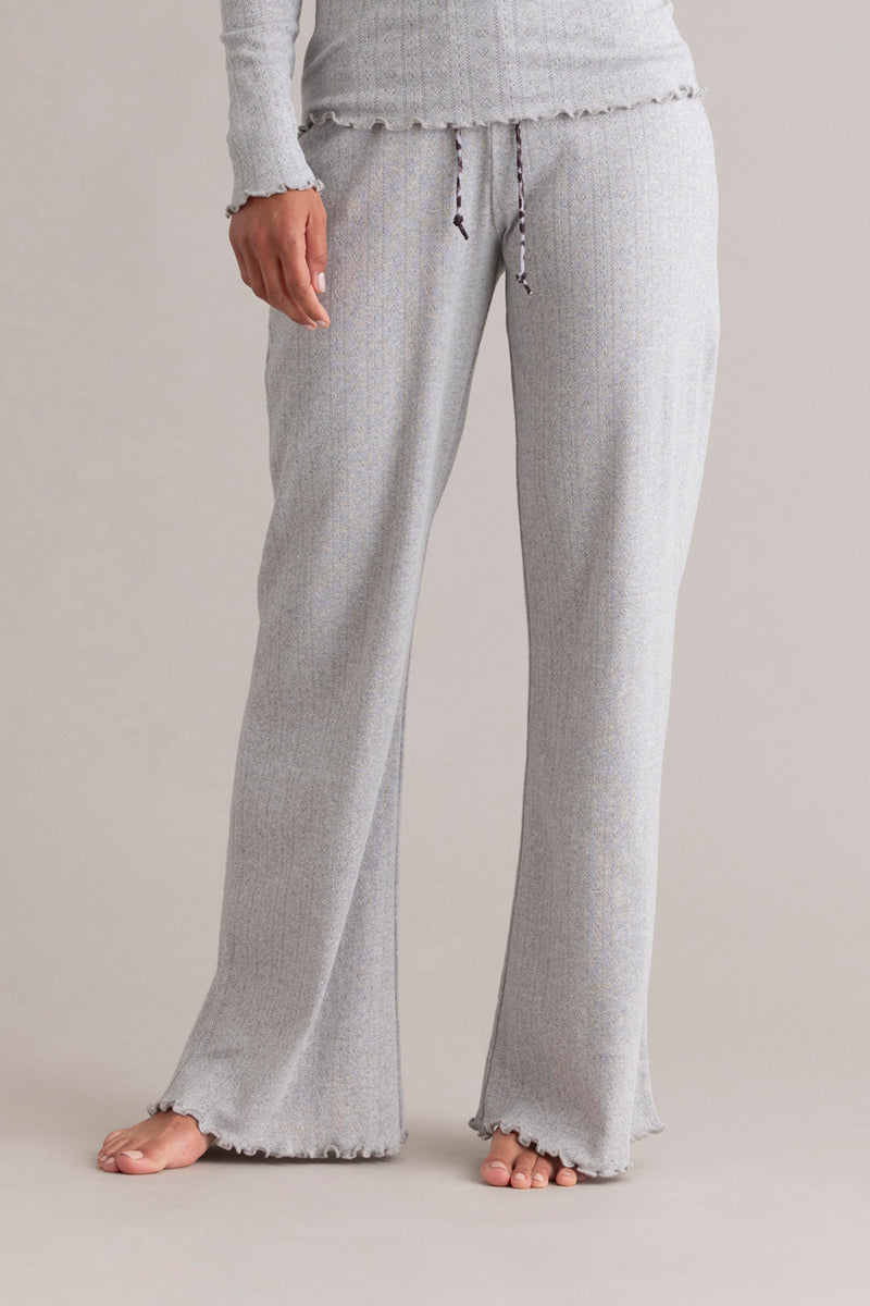 hey-honey-classic-long-pants-pointelle-hose-grey-melange image 1