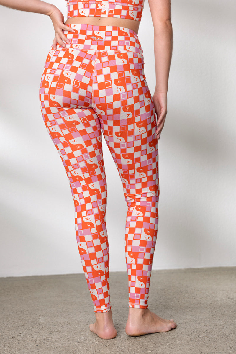 hey-honey-classic-dayandnight-yogaleggings-rosewood-high-waist image 4