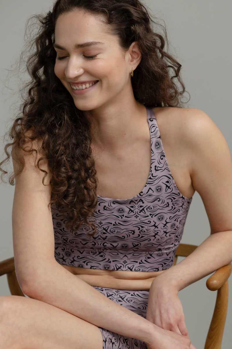 hey-honey-classic-criss-cross-bra-samadhi-dove-sport-bh image 2