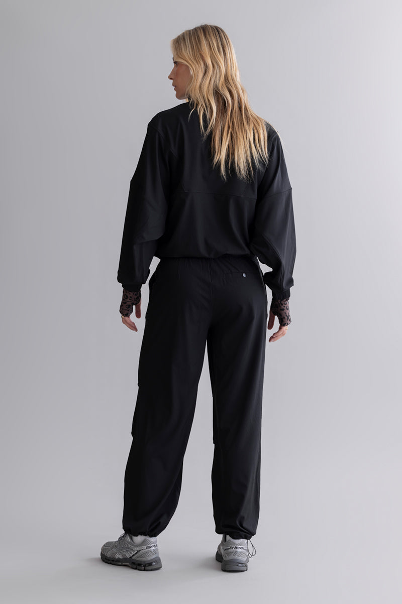 hey-honey-classic-ribstop-pants-black-trainingshose image 4