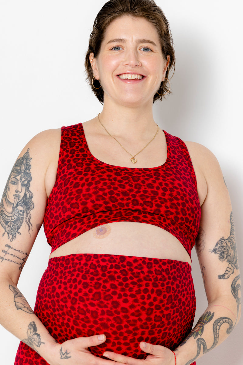 hey-honey-classic-maternity-leggings-leo-red-umstandsleggings image 7