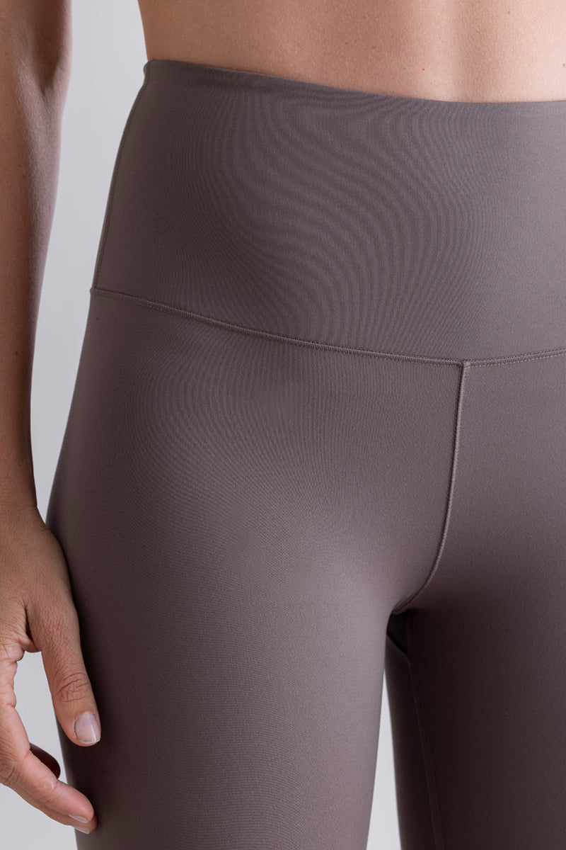 hey-honey-cotton-touch-leggings-taupe-hoher-bund image 2