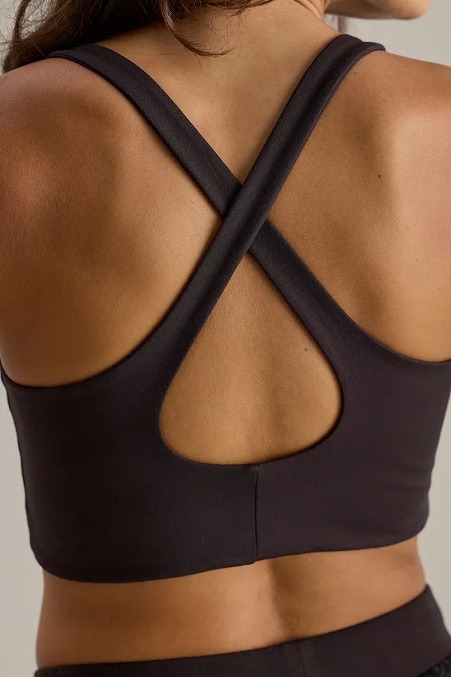 hey-honey-always-dressed-cross-bustier-dark-brown-sport-bh image 1