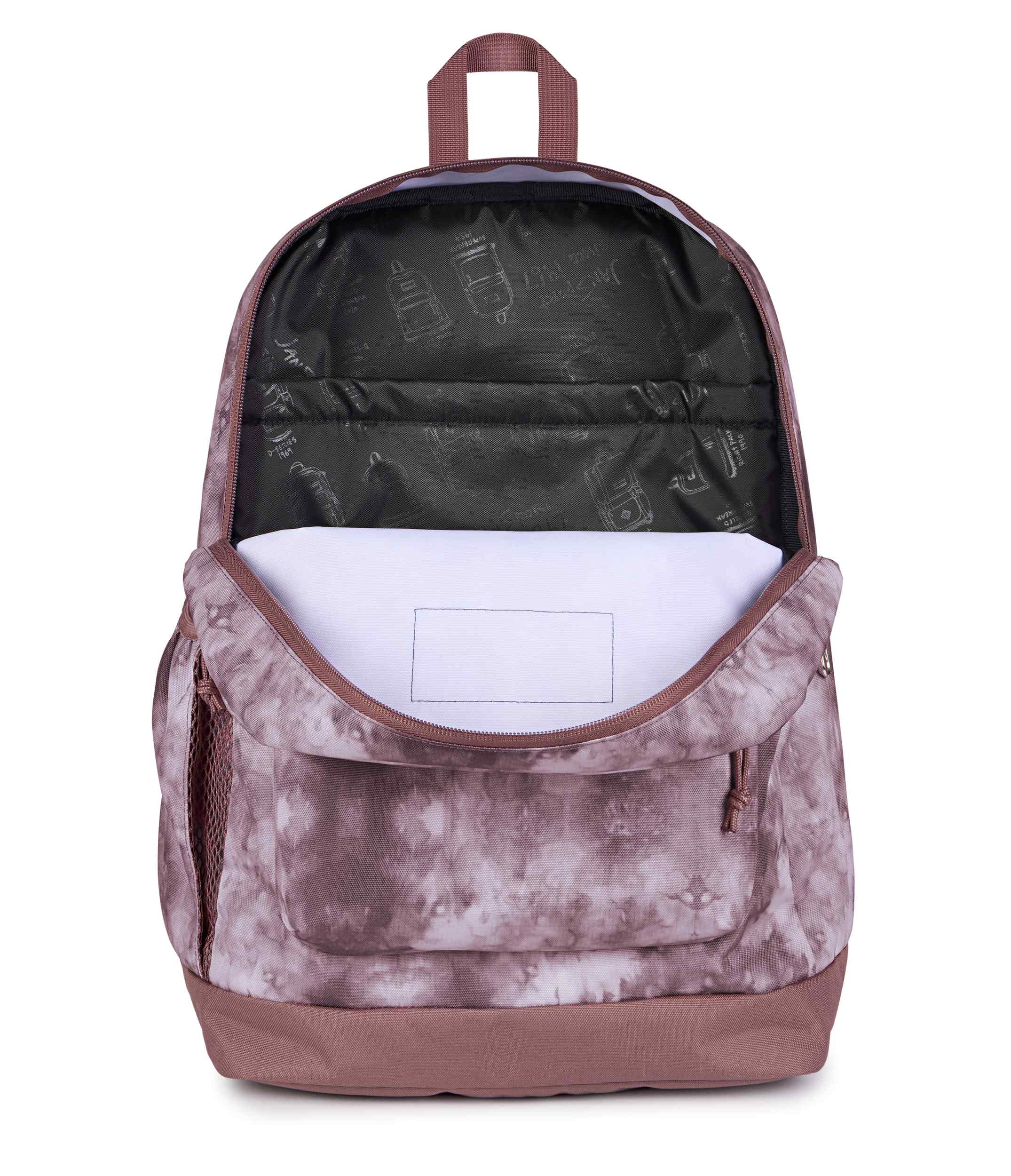 jansport-cross-town-plus-rucksack-ice-dye-mahogany-haze-laptopfach image 4