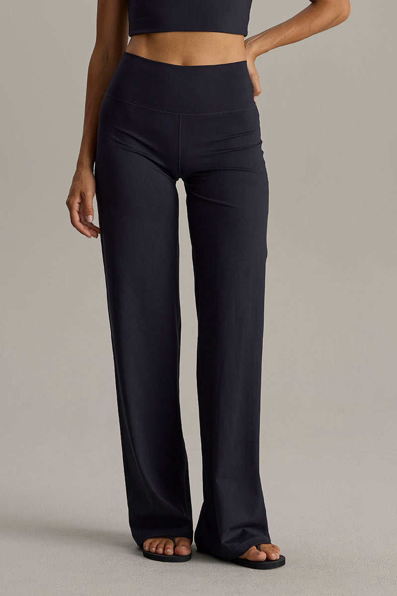 hey-honey-cotton-touch-wide-leggings-black-high-waist image 7