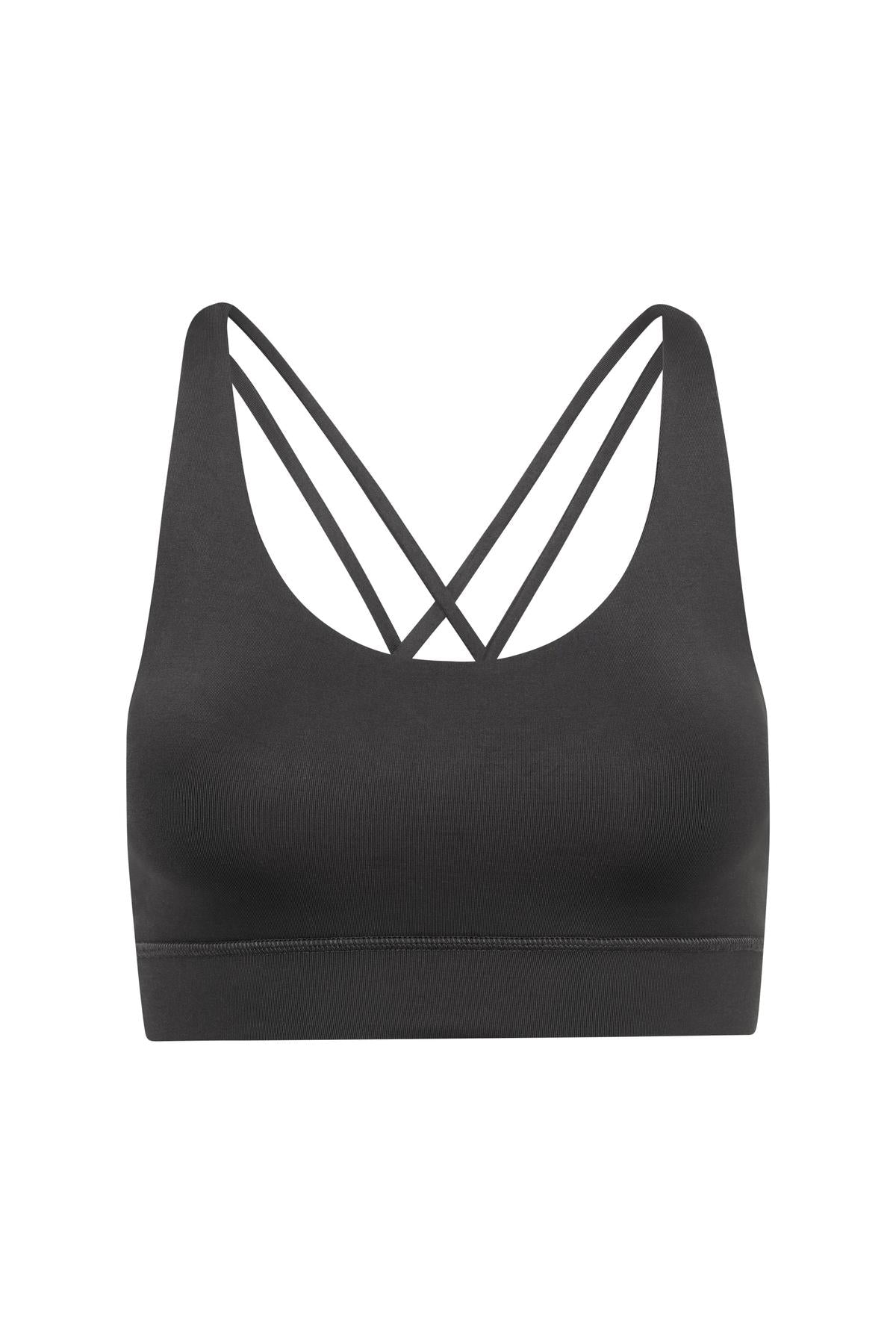 hey-honey-classic-criss-cross-bra-grey-sport-bh-grau image 8