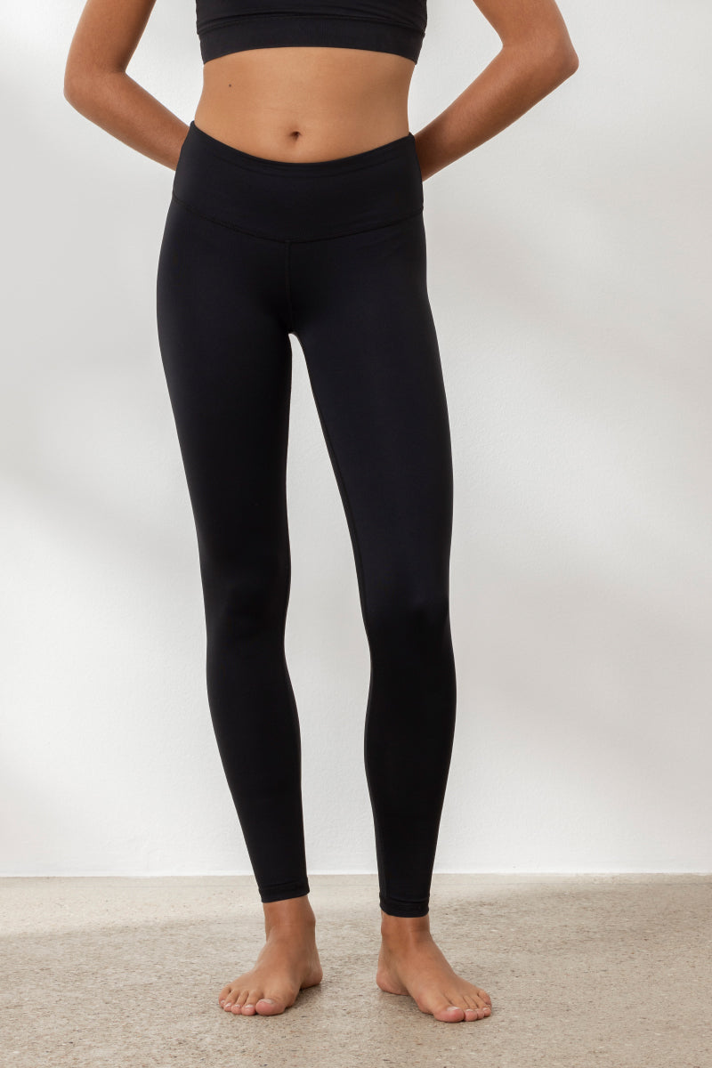 hey-honey-classic-leggings-black-high-waist-yoga image 3