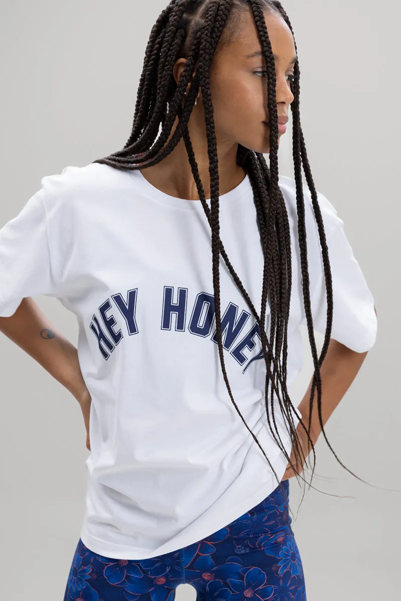 hey-honey-classic-t-shirt-hey-honey-white-baumwolle image 1