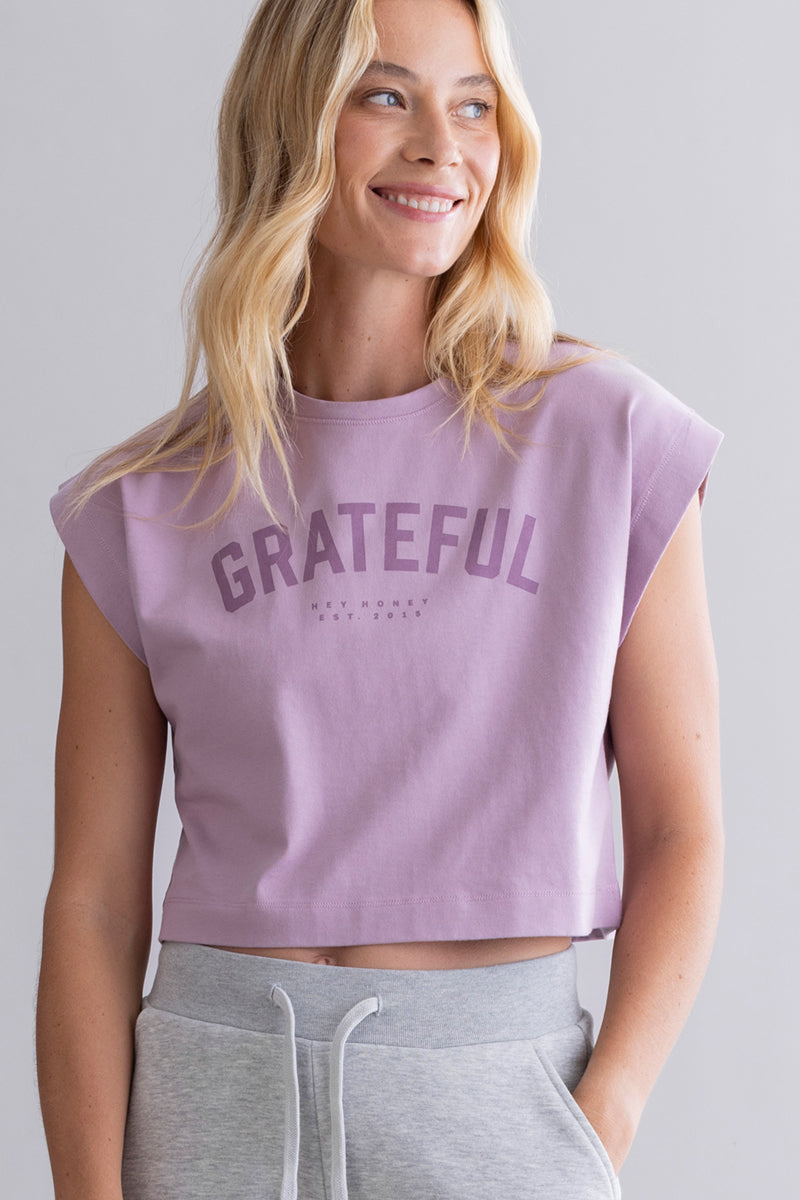 hey-honey-classic-cropped-shirt-mauve-baumwolle-boxy image 5
