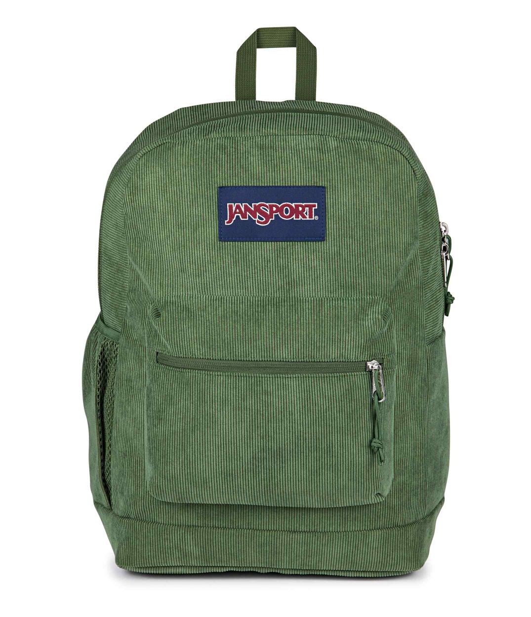 jansport-cross-town-plus-remix-rucksack-cargo-green-corduroy-laptopfach image 1