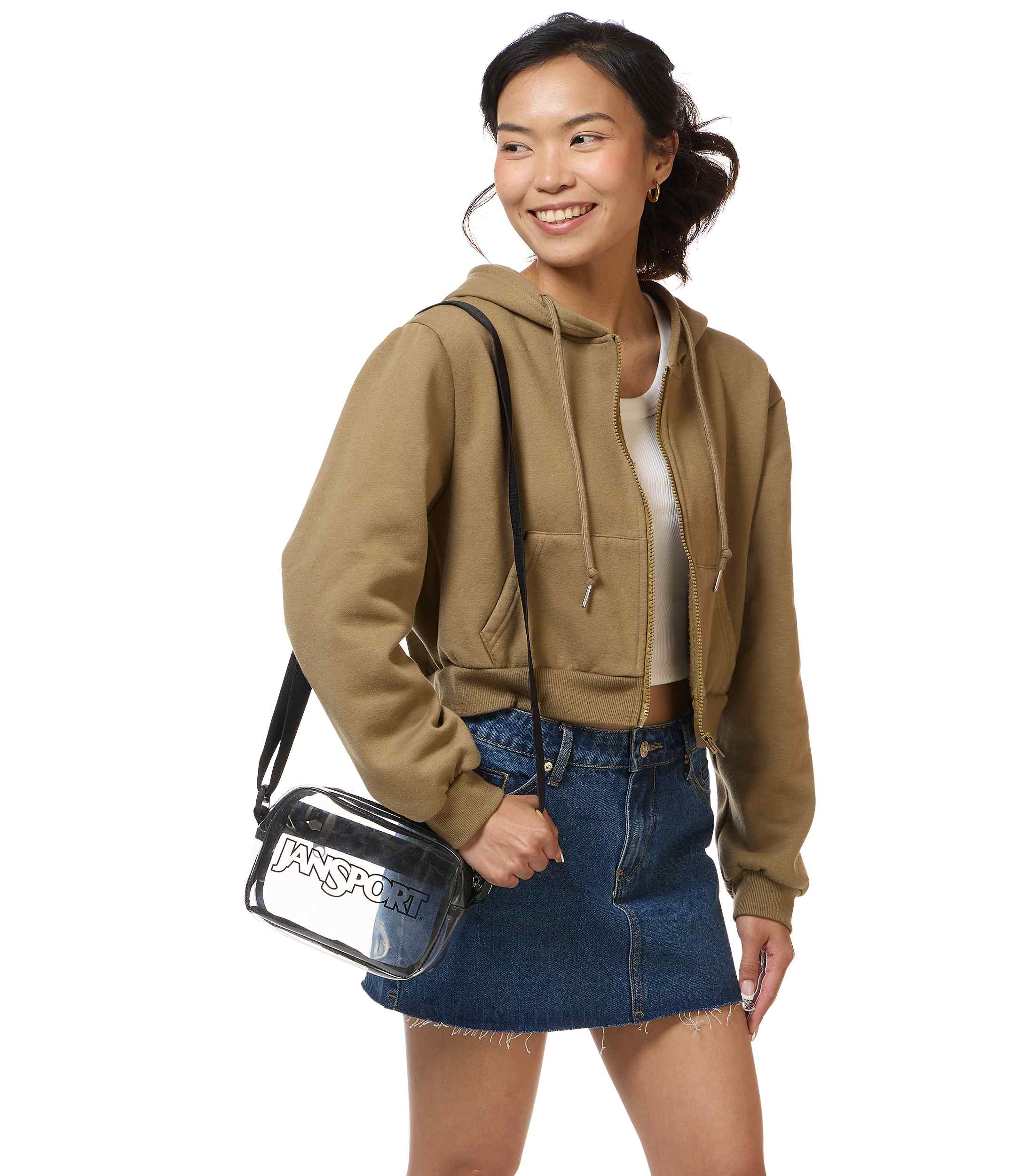 jansport-clear-crossbody-umh-ngetasche-clear-transparent image 7