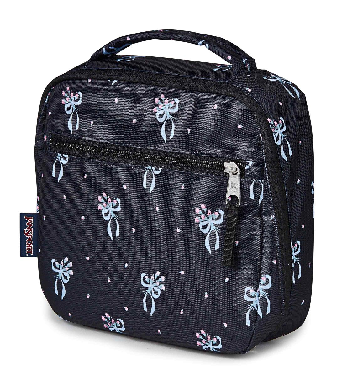 jansport-lunch-break-lunchtasche-pastel-petal-black image 2