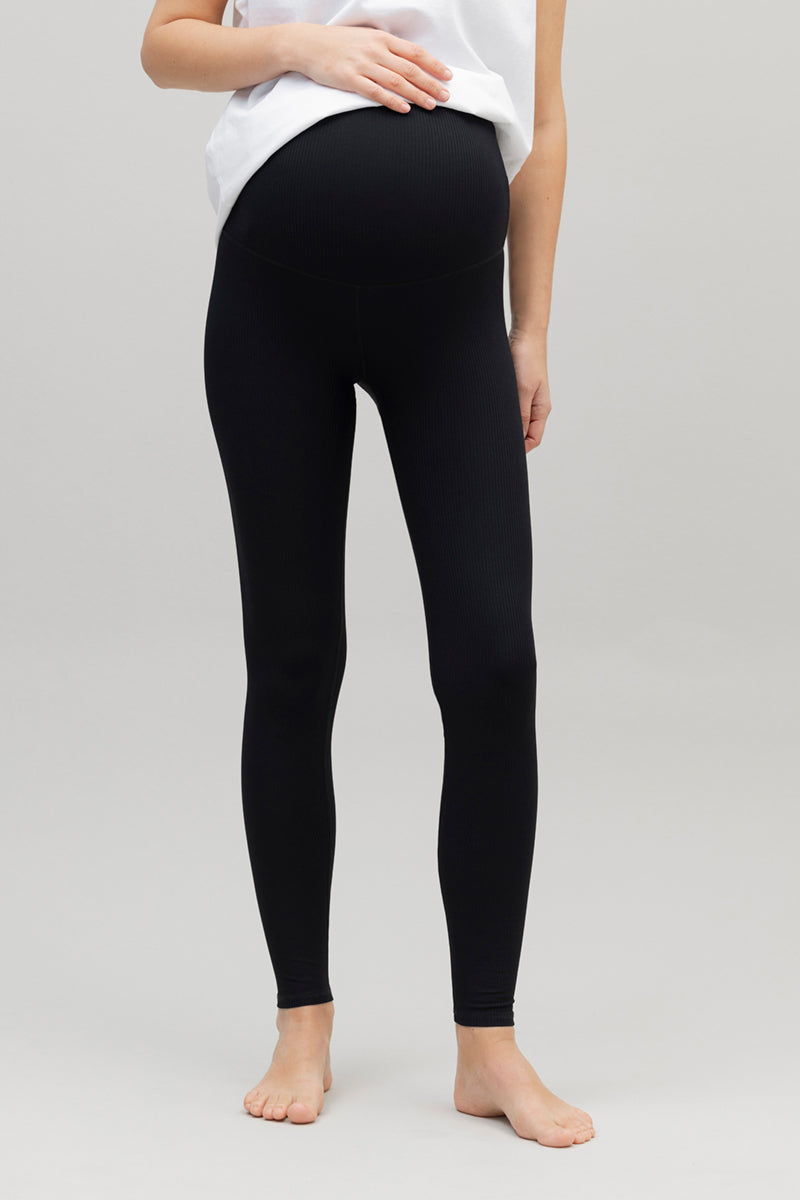 hey-honey-arctic-maternity-leggings-schwarz-thermo-umstandsleggings image 2