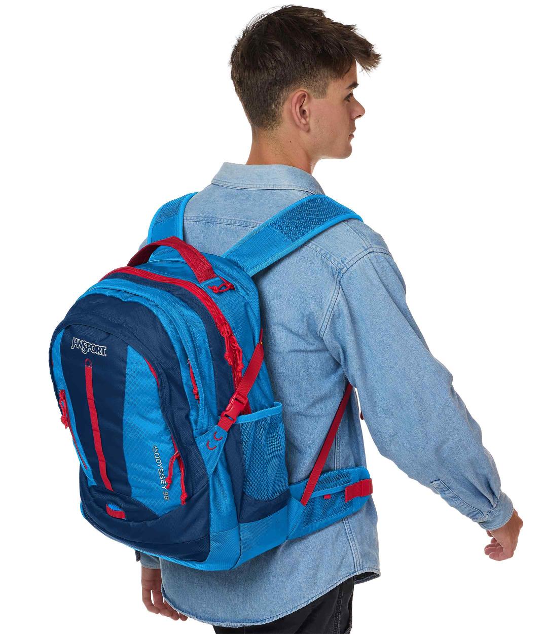 jansport-odyssey-rucksack-navy-laptopfach-gro image 3