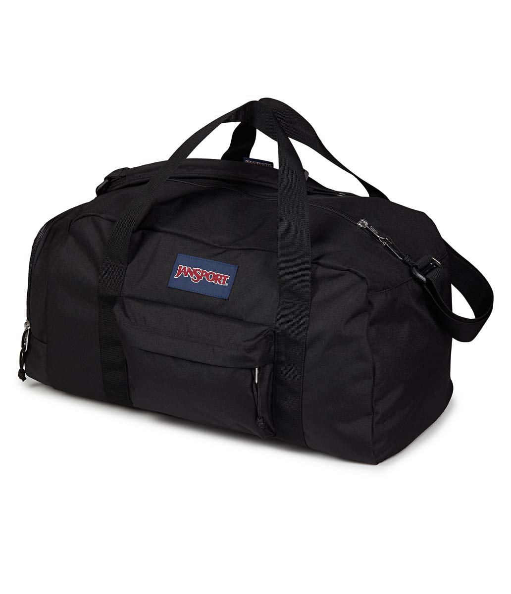 jansport-weekender-medium-duffle-reisetasche-black-trolley image 2