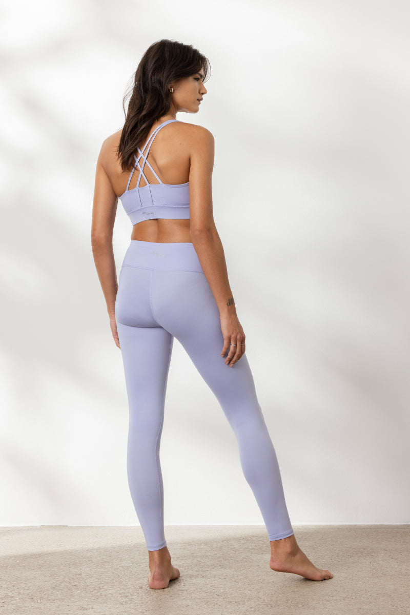hey-honey-classic-leggings-baby-lavender-yoga-leggings image 1