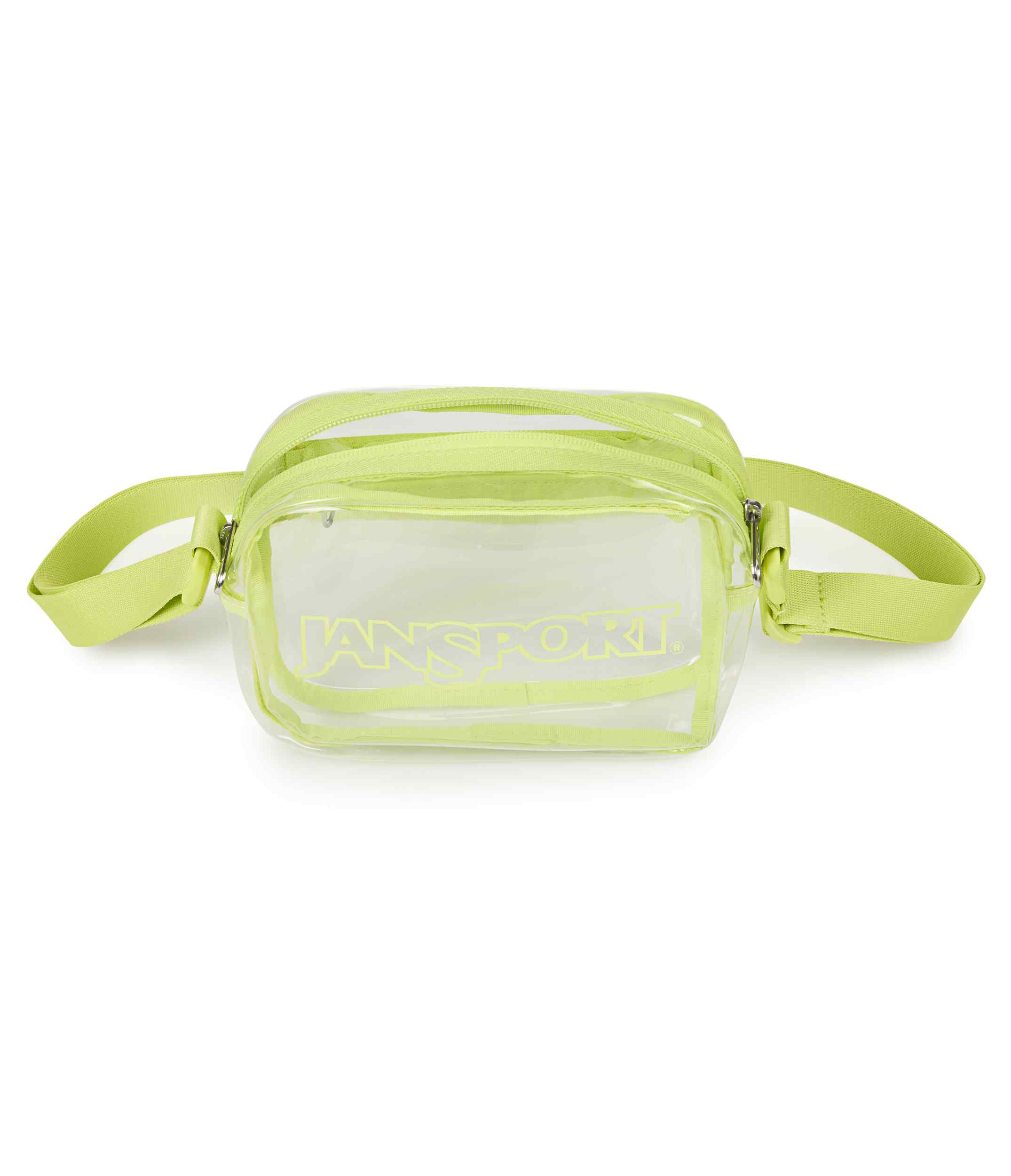 jansport-clear-crossbody-umh-ngetasche-lime-citron image 6