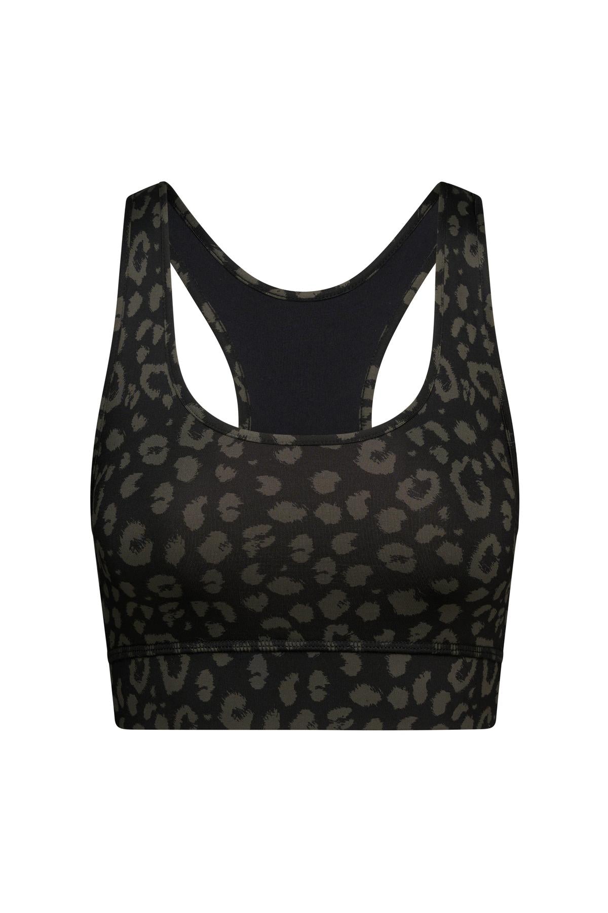 hey-honey-classic-racerback-bra-leo-black-sport-bh-schwarz image 6