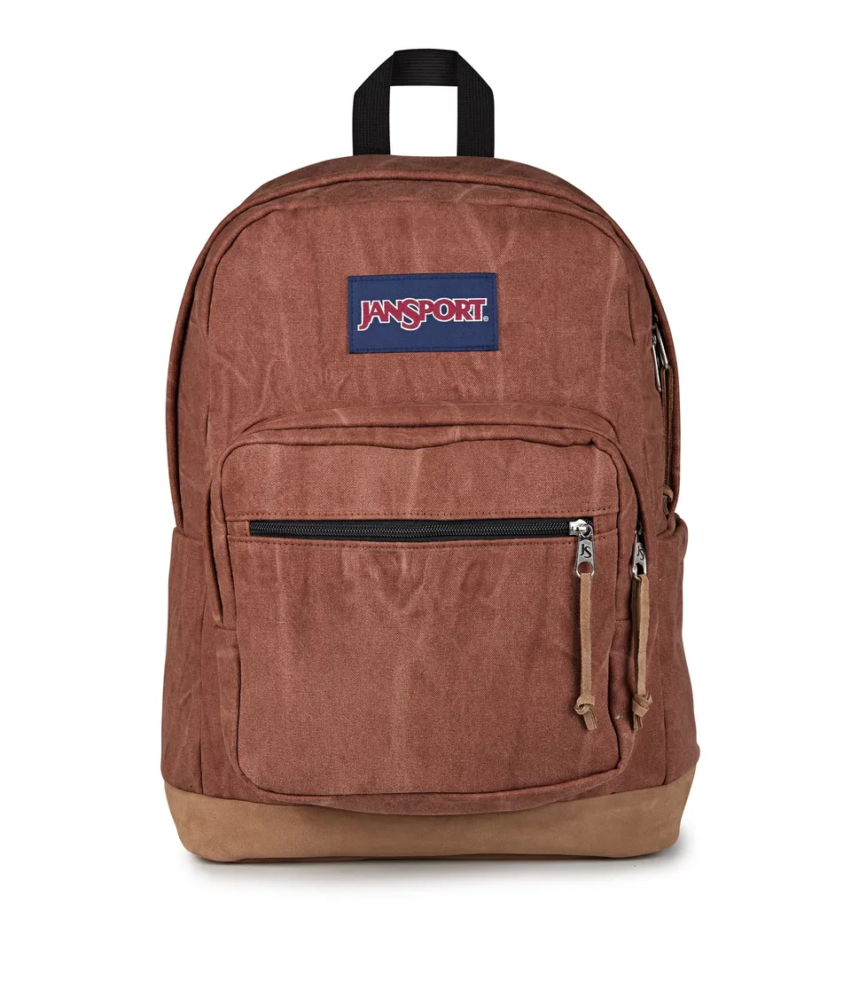 jansport-right-pack-expression-rucksack-aged-canvas-brown image 1
