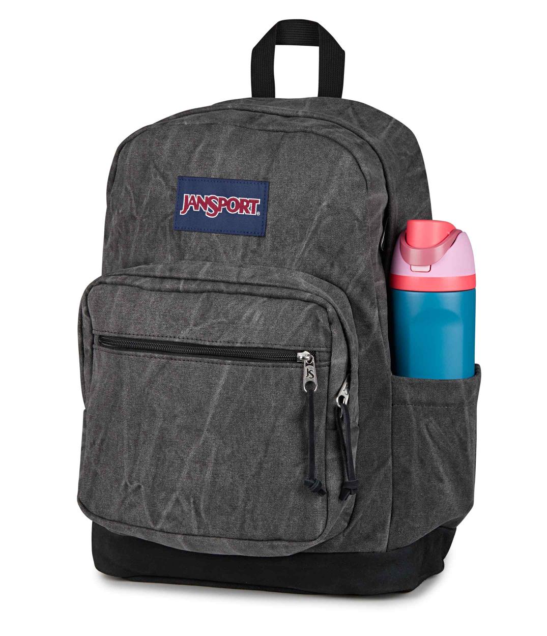 jansport-right-pack-expression-rucksack-aged-canvas-black-laptop image 5