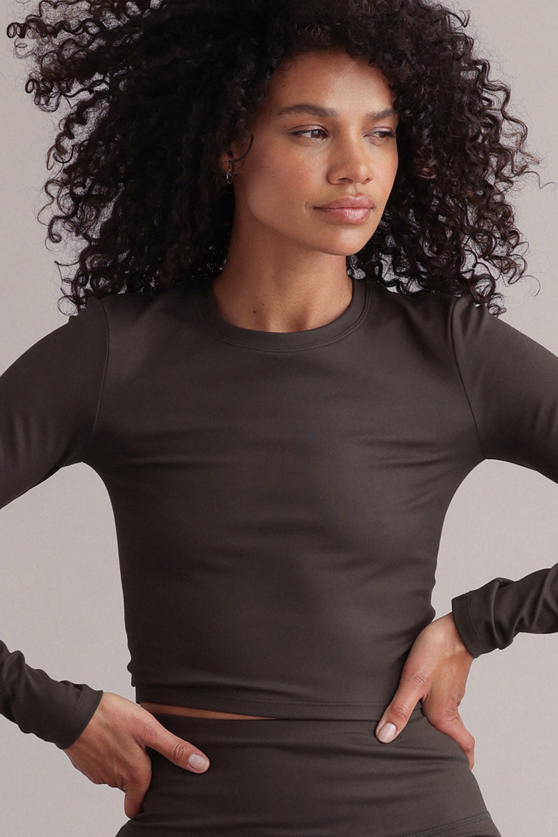 hey-honey-always-dressed-cropped-langarmshirt-forest-night image 4