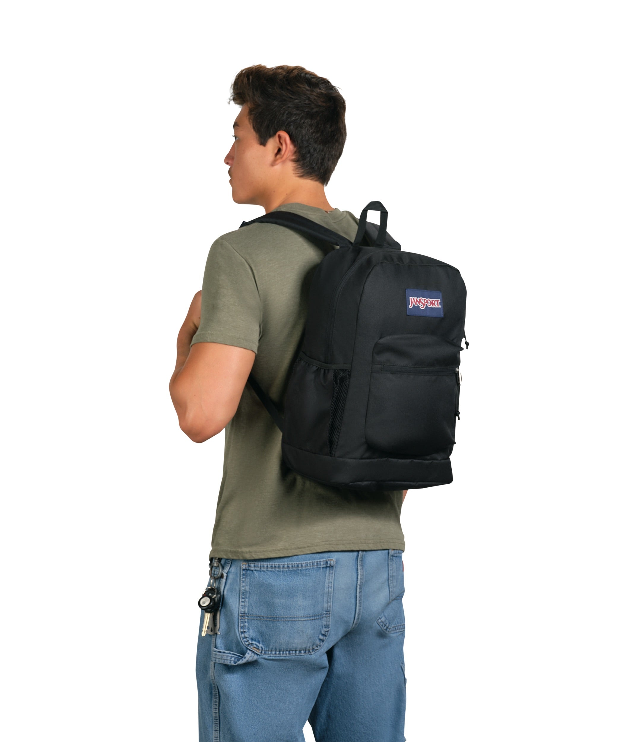 jansport-cross-town-plus-rucksack-schwarz-mit-laptopfach image 8