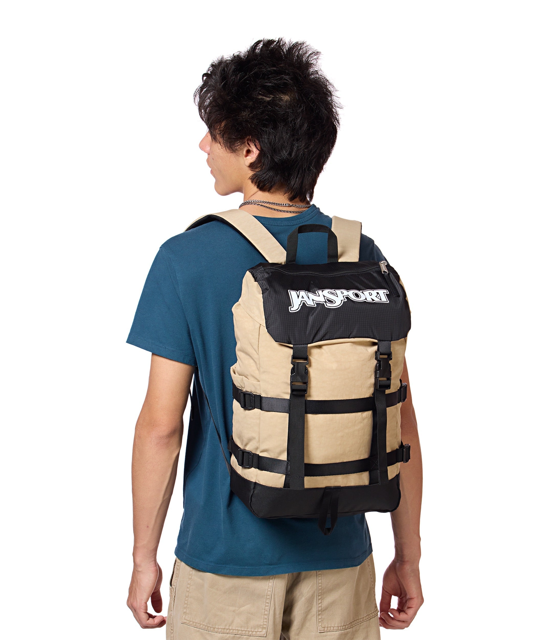 jansport-skip-pack-rucksack-travertine-retro-laptopfach image 7