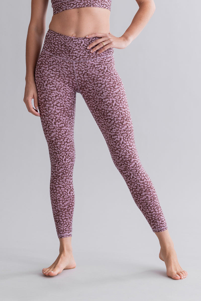 hey-honey-classic-cropped-leggings-petal-high-waist-s image 1
