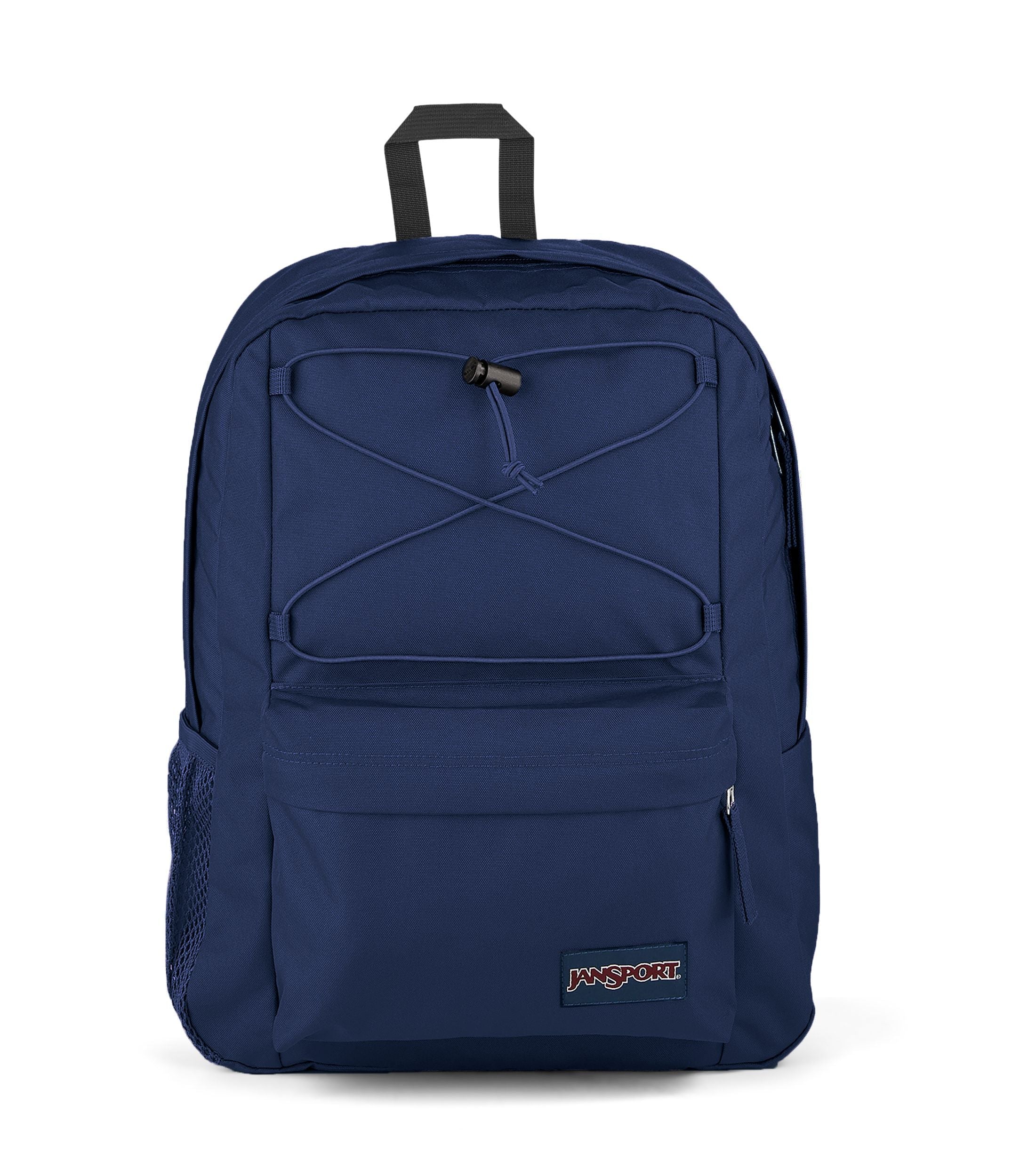 jansport-flex-pack-rucksack-navy-mit-gummizug image 1