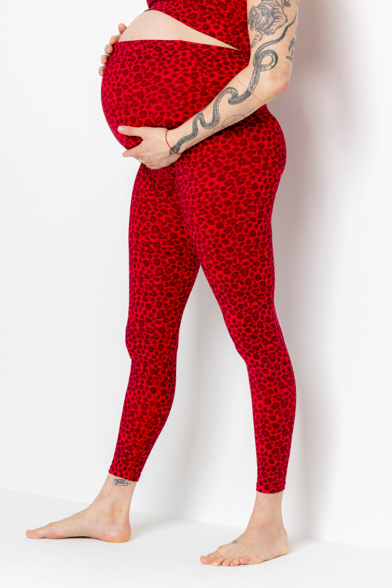 hey-honey-classic-maternity-leggings-leo-red-umstandsleggings image 4