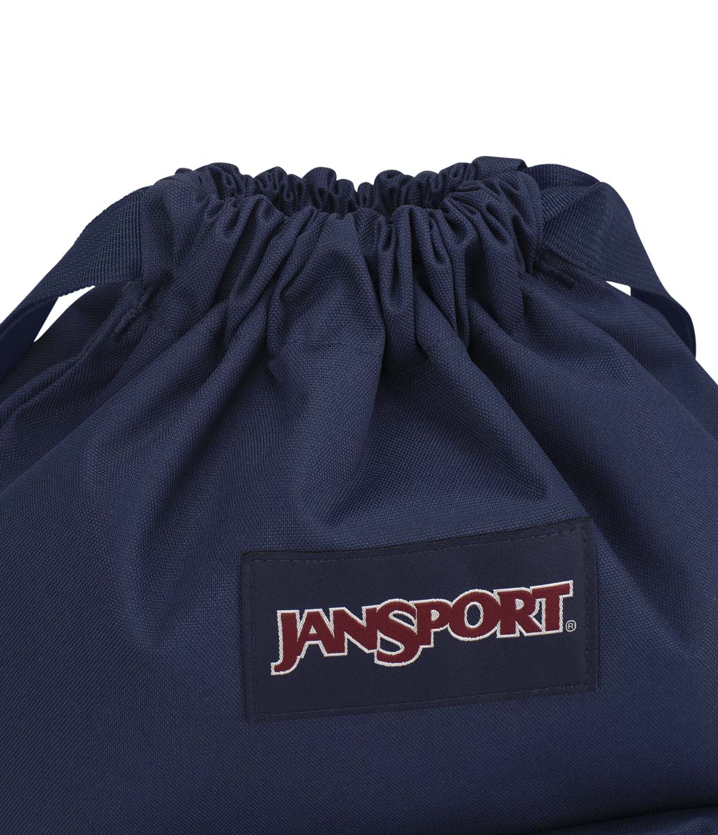 jansport-drawsack-turnbeutel-navy-mit-kordelzug image 5