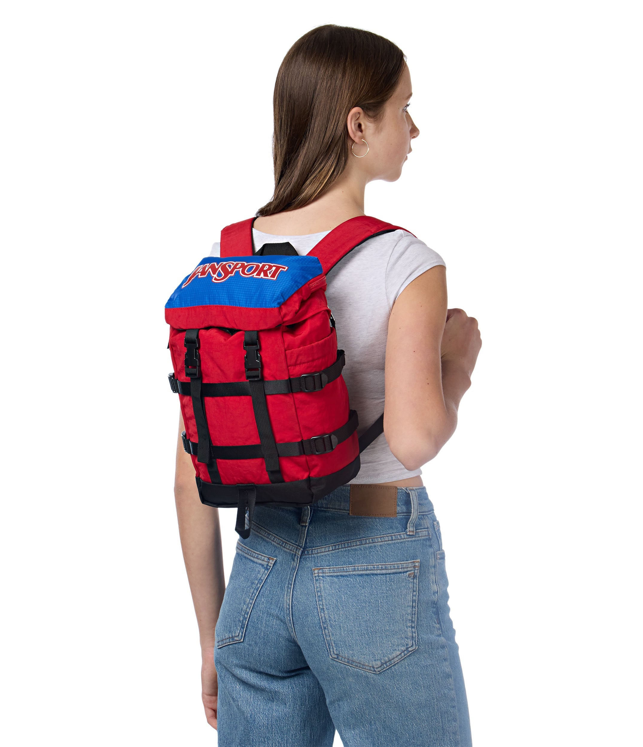 jansport-mini-skip-pack-rucksack-red-tape-mini-retro image 6