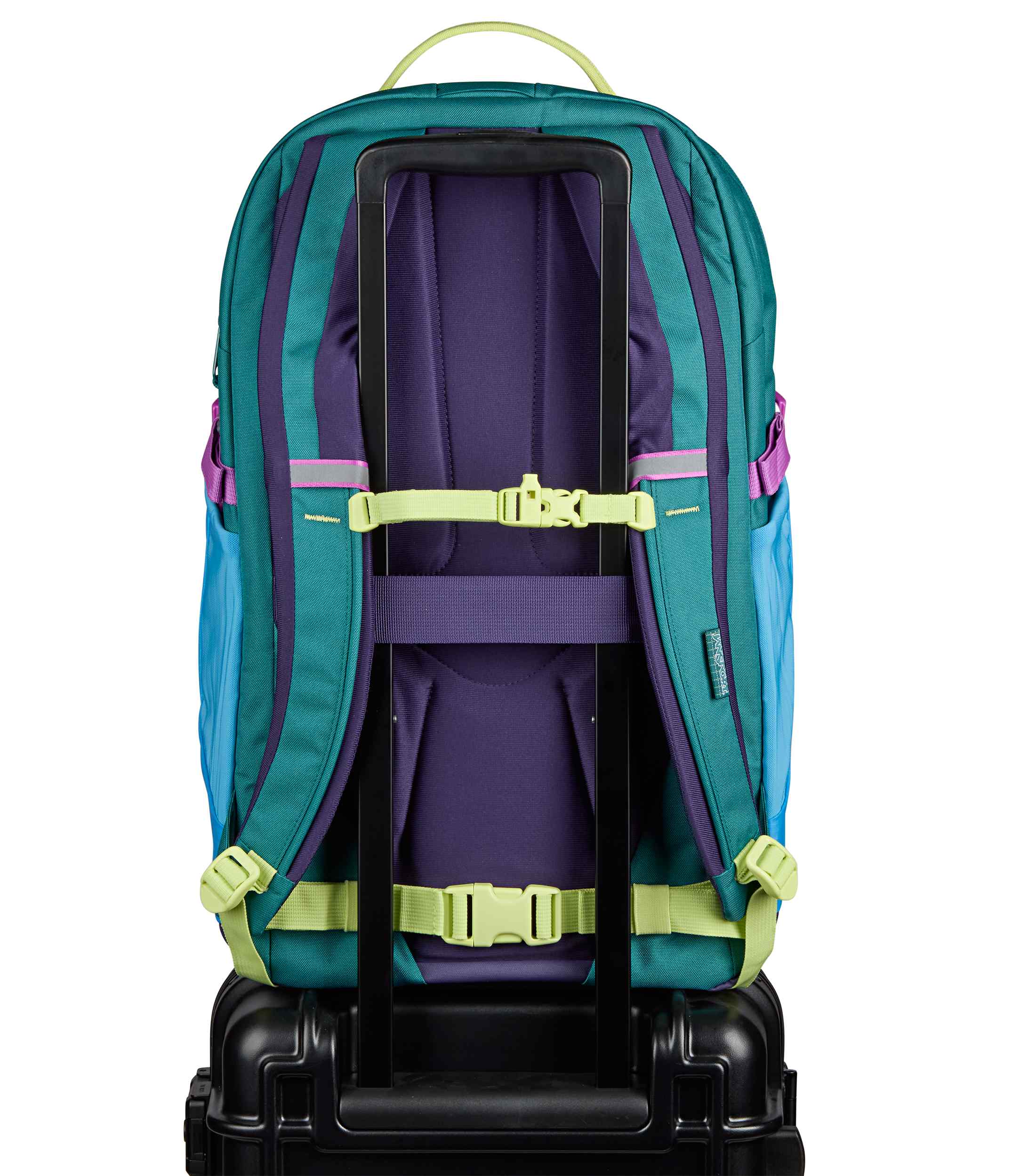jansport-all-around-pack-34l-rucksack-emerald-pool-15-zoll image 2