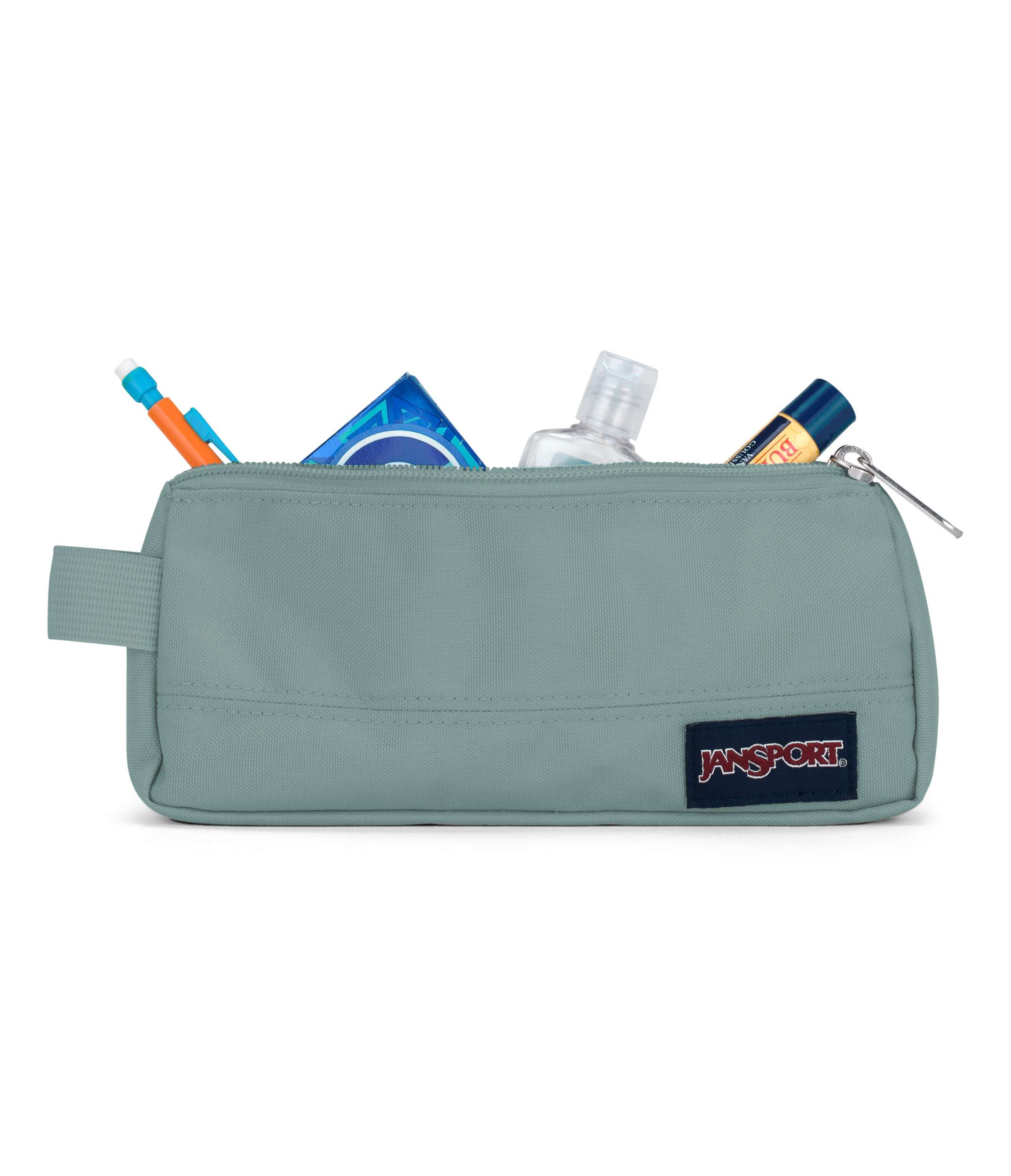 jansport-basic-accessory-pouch-etui-faded-sage-stifte image 3