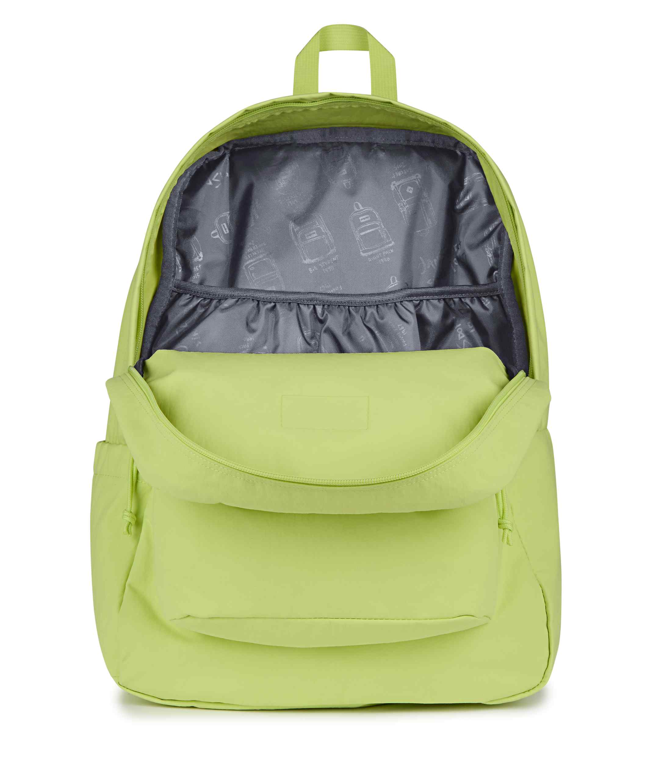 jansport-superbreak-plus-fx-rucksack-lime-citron-mit-laptopfach image 4