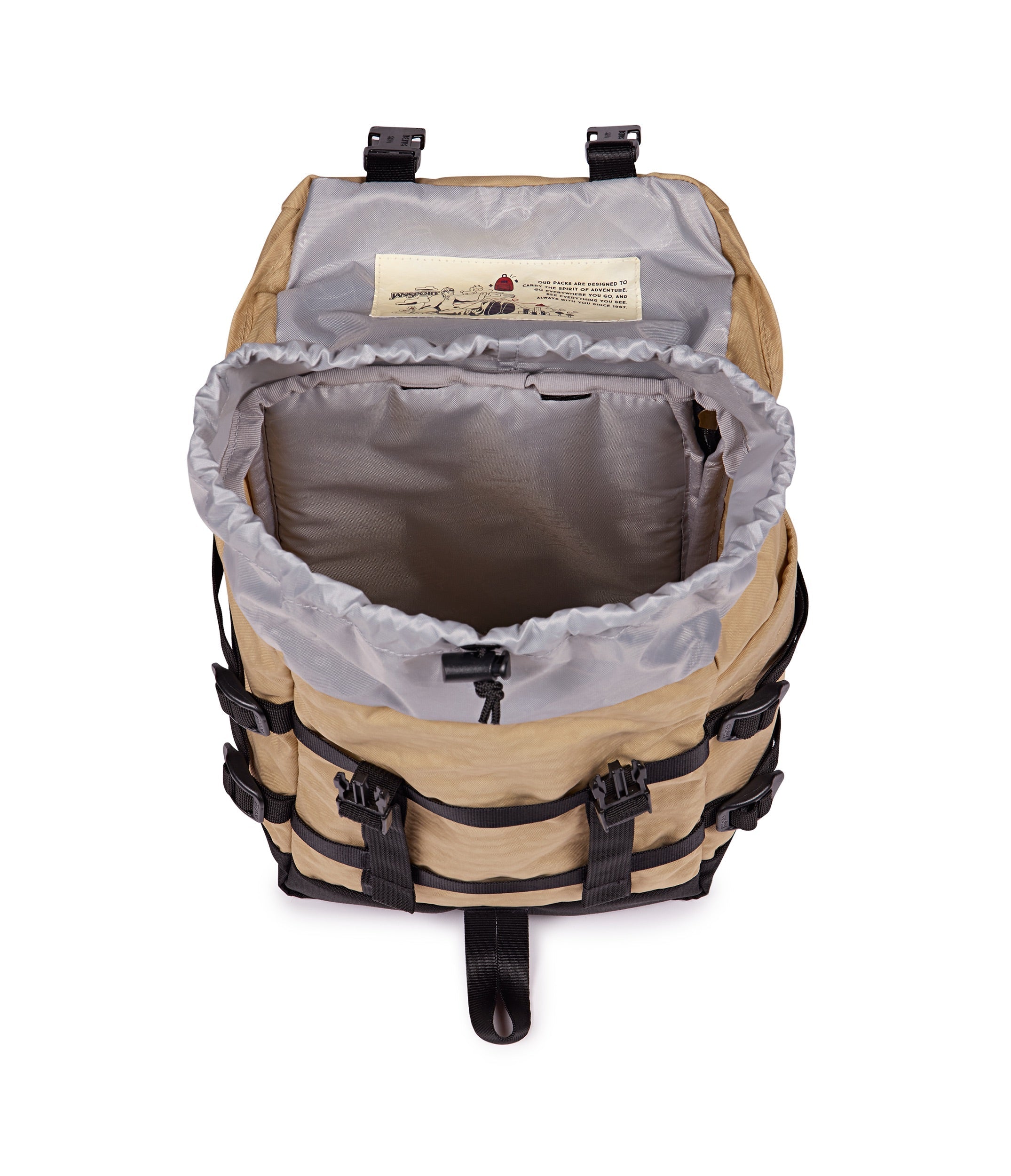 jansport-mini-skip-pack-rucksack-travertine-klein-mit-flaschentasche image 3