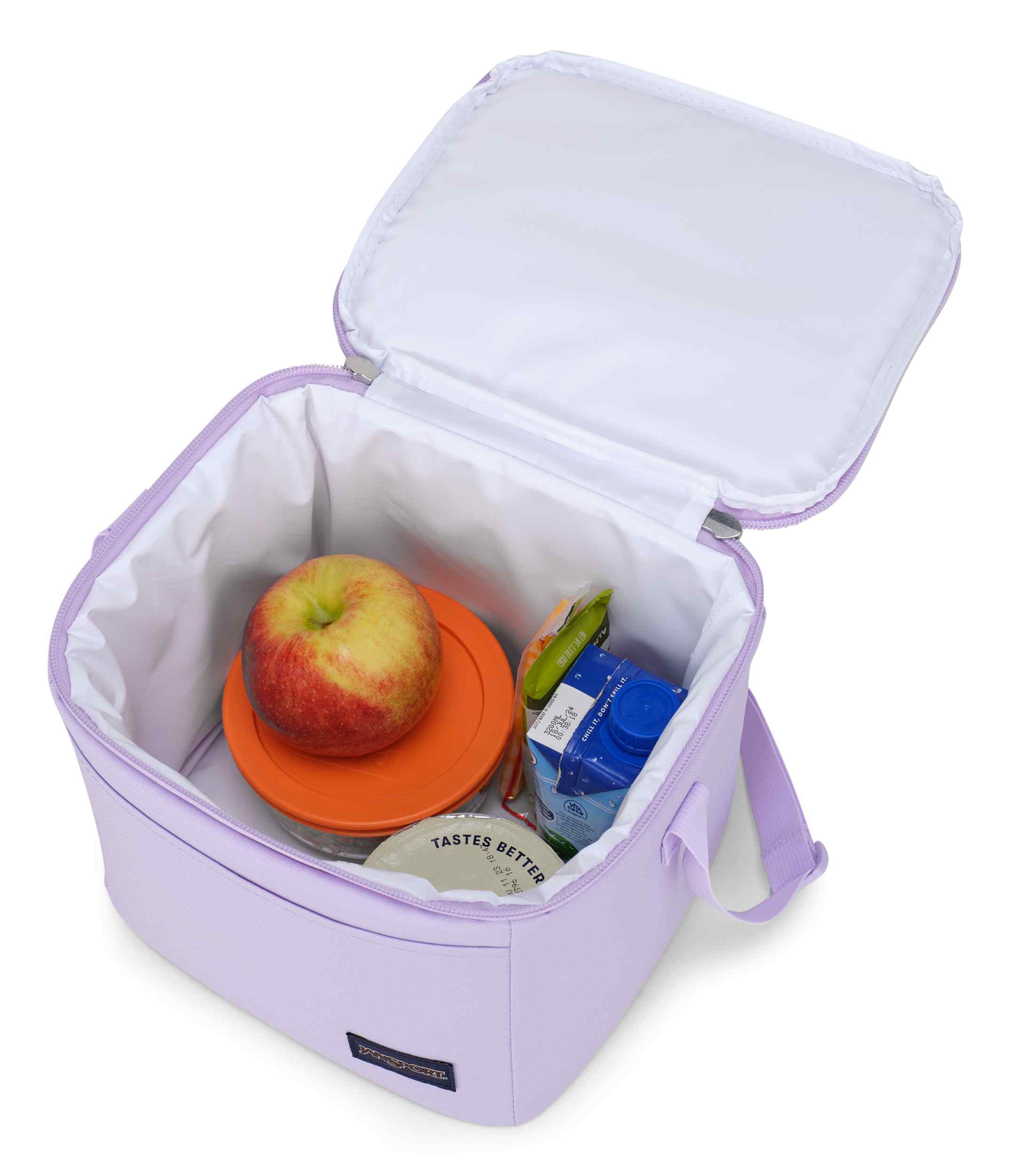 jansport-super-snack-lunchtasche-pastel-lilac-isoliert image 5
