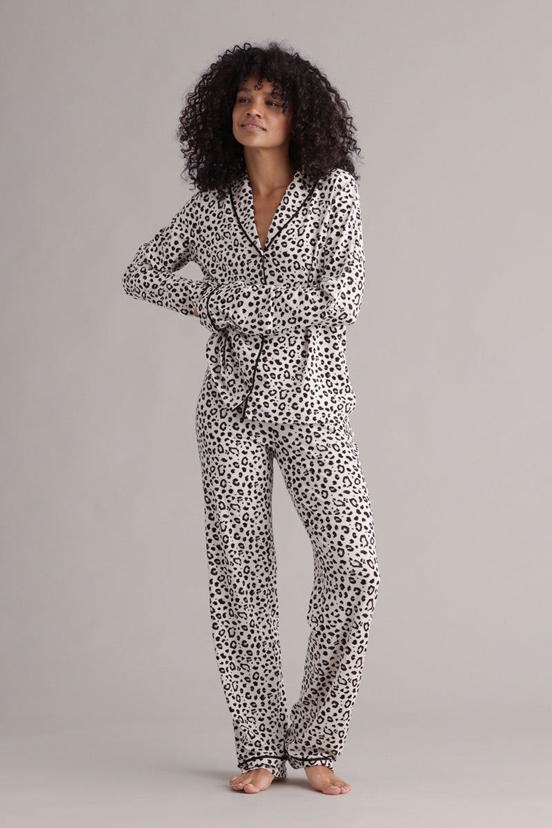 hey-honey-classic-leo-clay-pyjama-set-lang-schlafanzug image 3