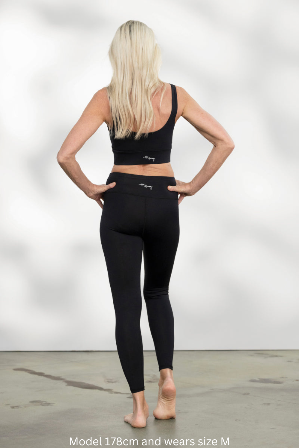 hey-honey-classic-cropped-leggings-schwarz-high-waist-blickdicht image 8