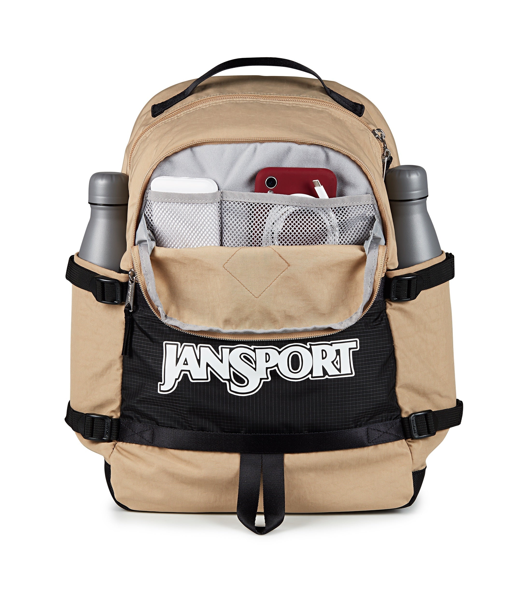 jansport-small-seattle-pack-rucksack-travertine-retro image 5