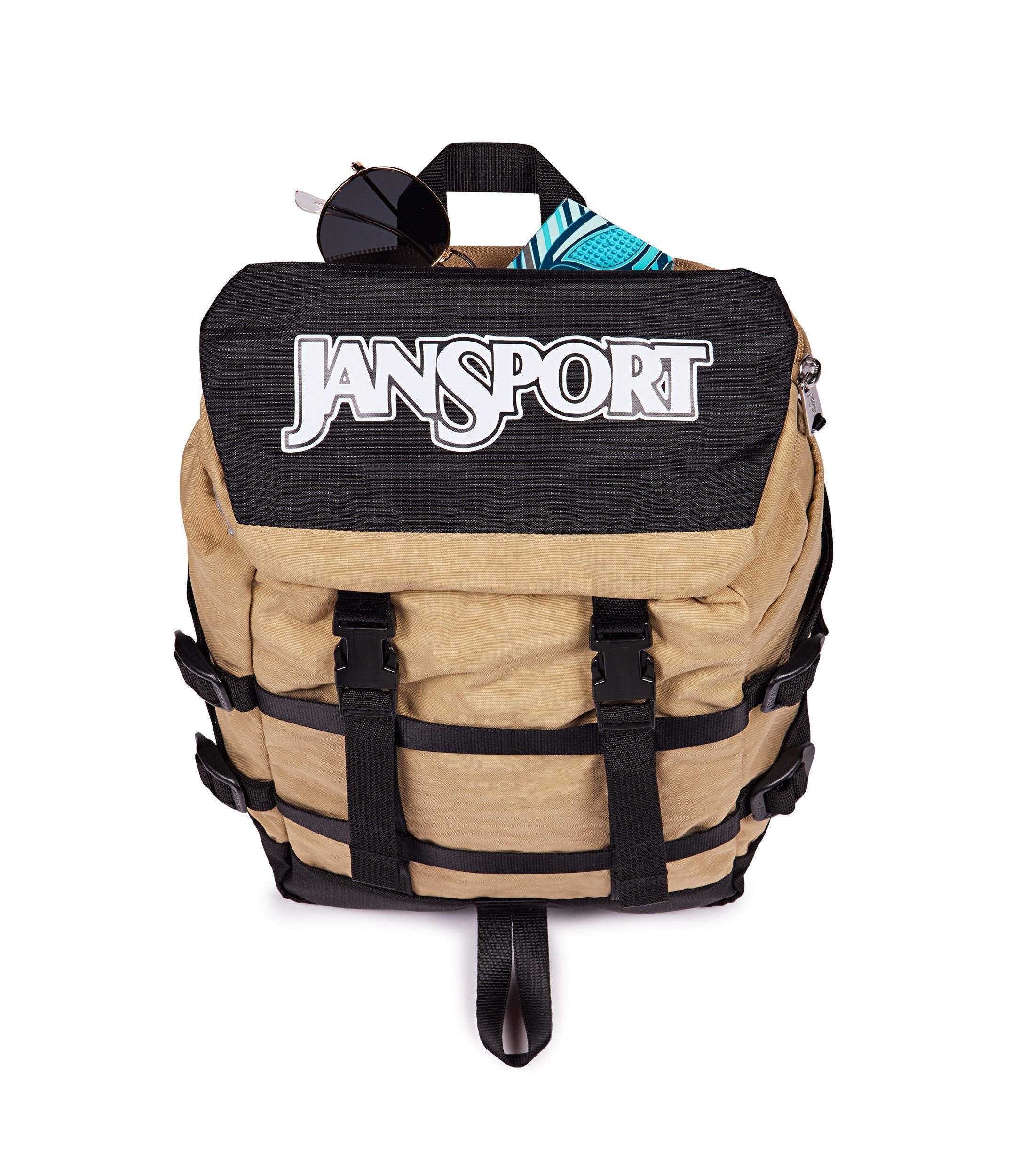 jansport-mini-skip-pack-rucksack-travertine-klein-mit-flaschentasche image 5