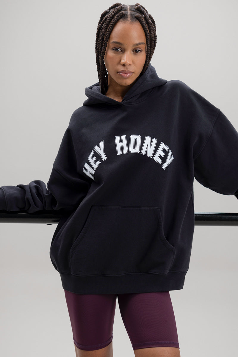 hey-honey-classic-hoodie-hey-honey-kapuzenpullover-schwarz image 5