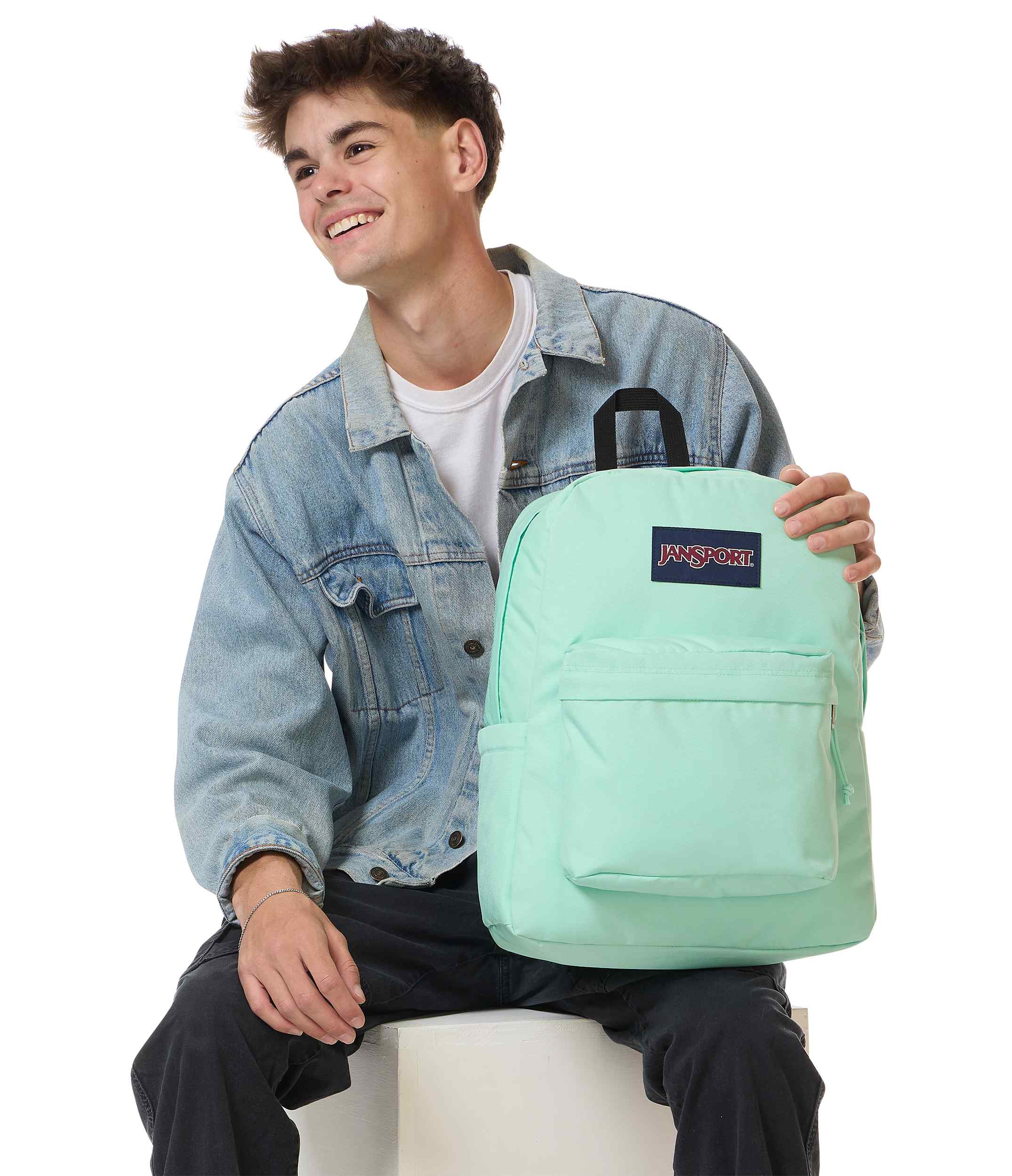 jansport-superbreak-plus-rucksack-magic-mint-laptopfach image 8