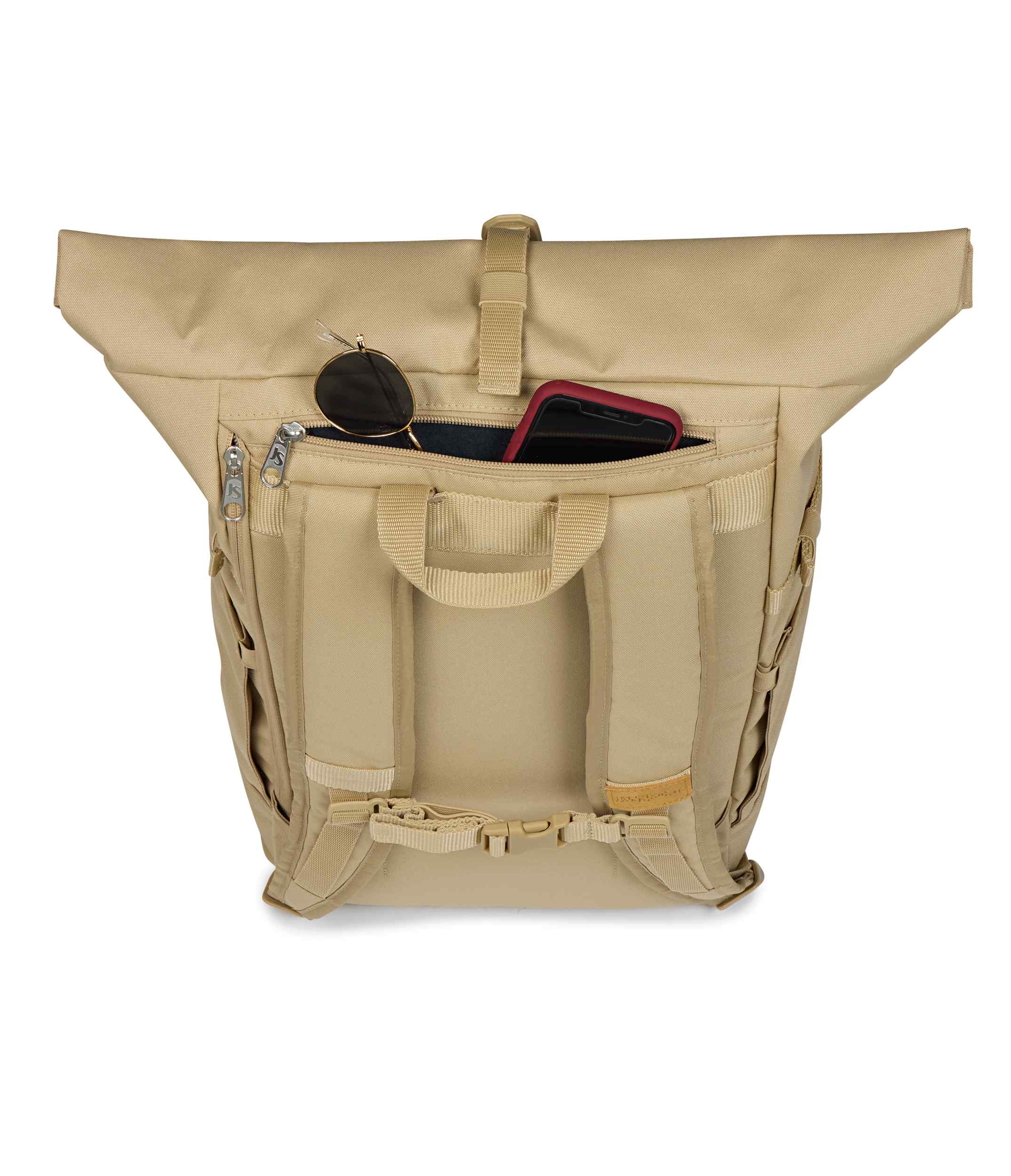 jansport-hatchet-rolltop-rucksack-travertine-mit-laptopfach image 7